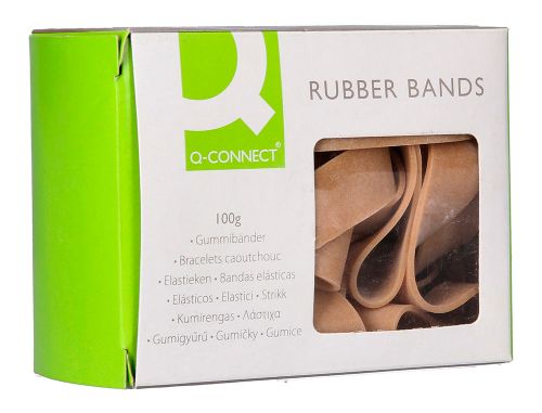 Bandas elasticas q-connect 100 gr 70 x 5 mm numero 7 , Q-connect , 154524 , 5705831146464